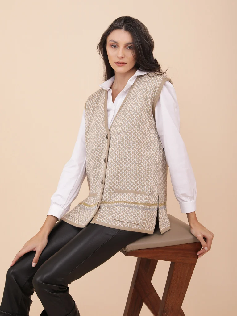 GILET GEORGETTE