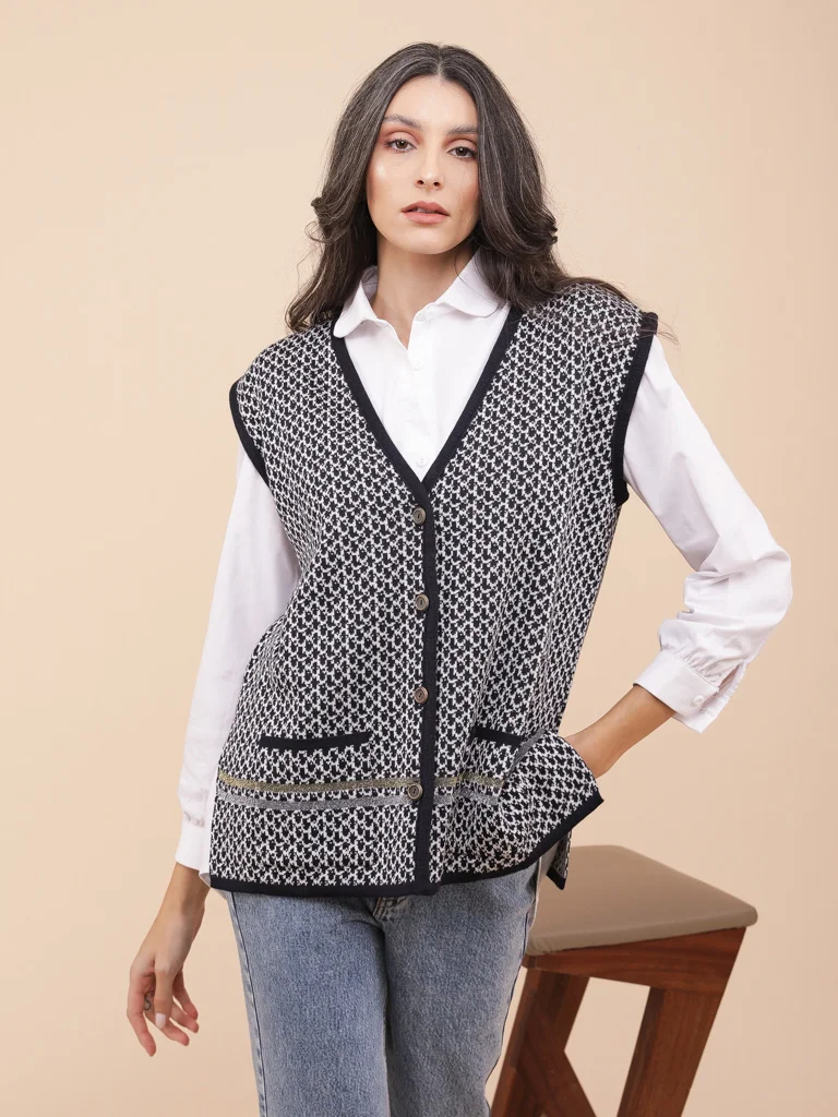 GILET GEORGETTE