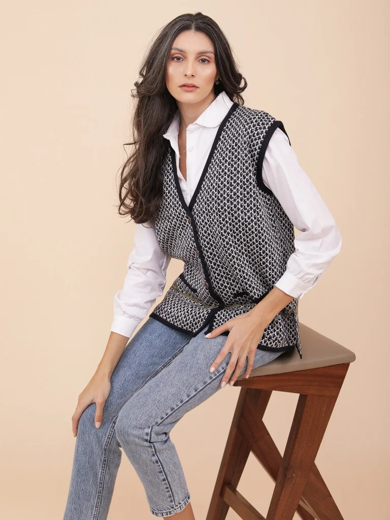 GILET GEORGETTE