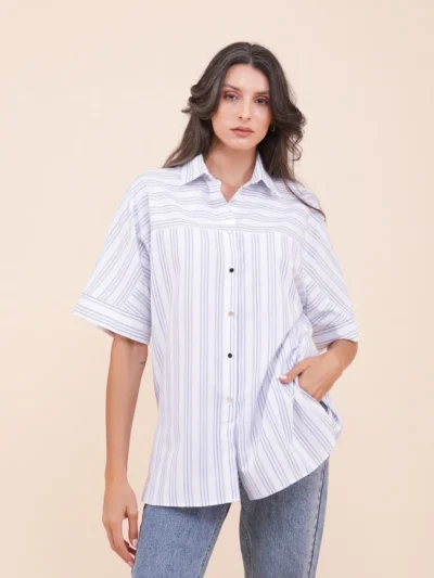 Chemise rayée Femme