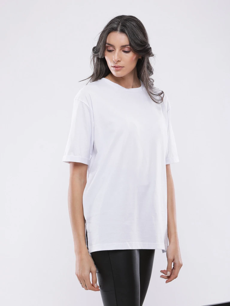 T-shirt coton basique oversize