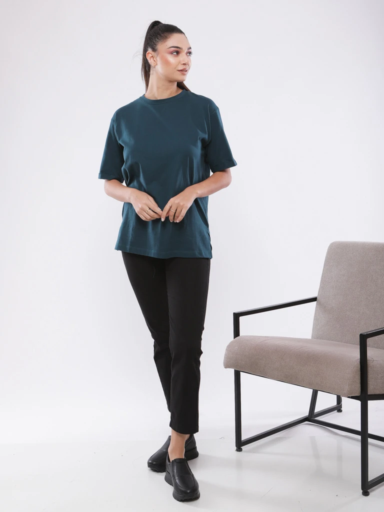 T-shirt coton basique oversize