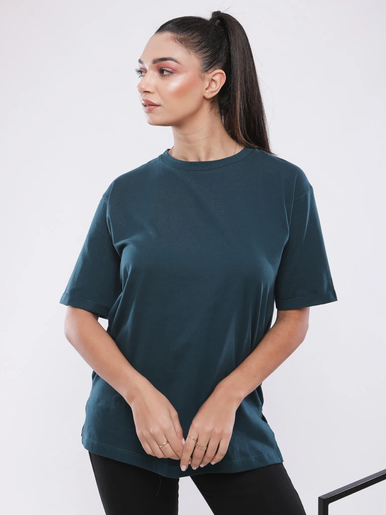 T-shirt coton basique oversize