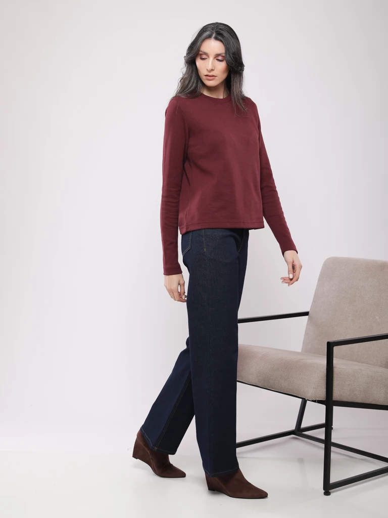 T-shirt basique manches longues