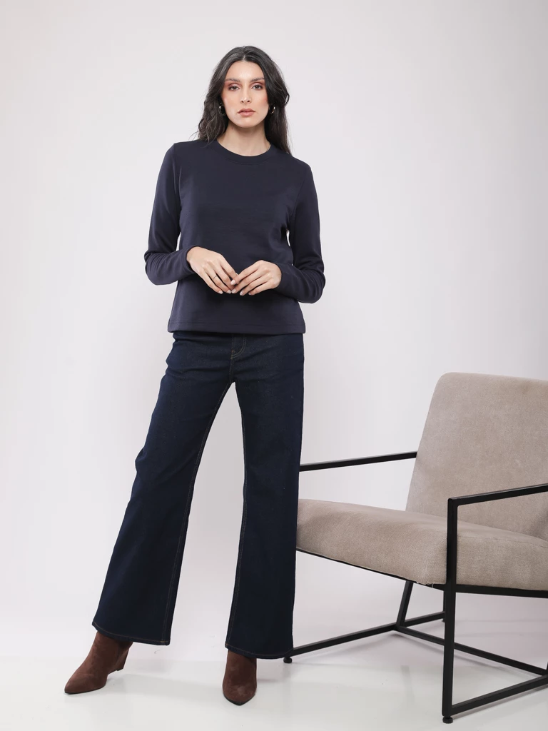 T-shirt basique manches longues