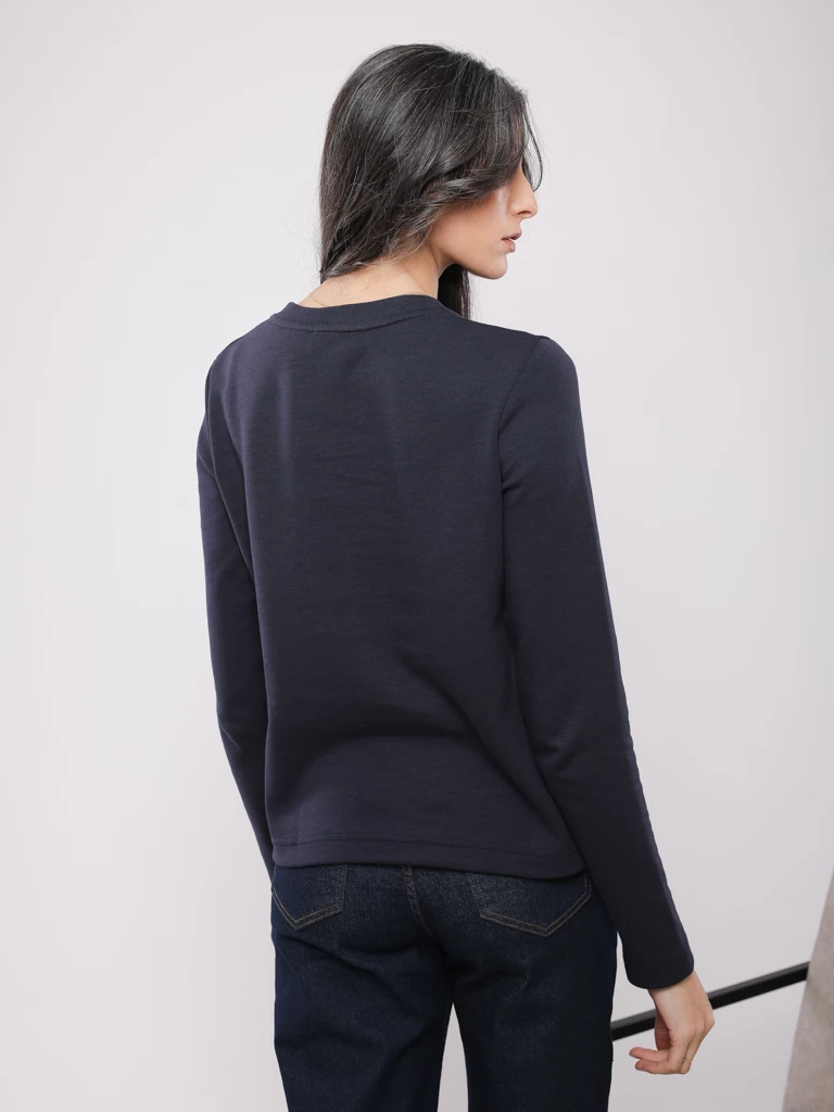 T-shirt basique manches longues