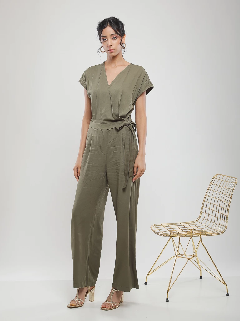 Combinaison cache-cœur ceinture