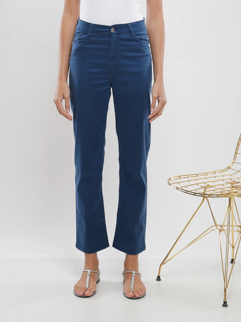 Pantalon droit 7/8ème
