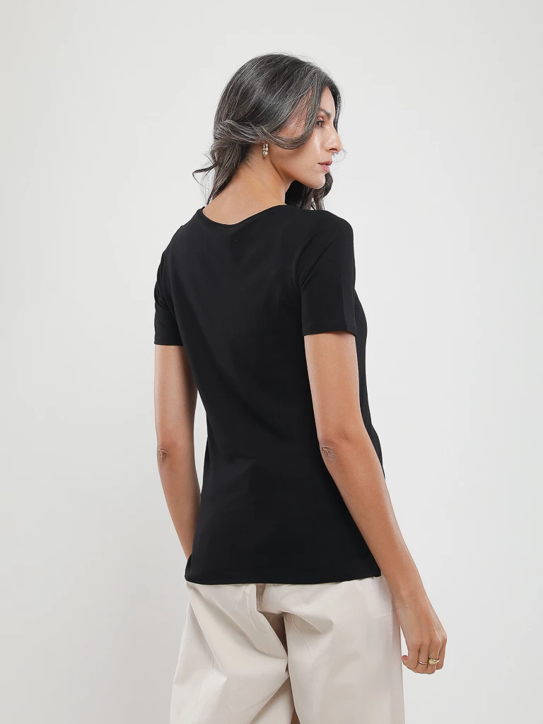 T-shirt à manches courtes en viscose