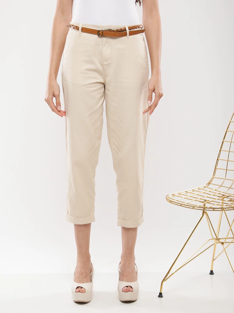 Pantalon chino 7/8ème