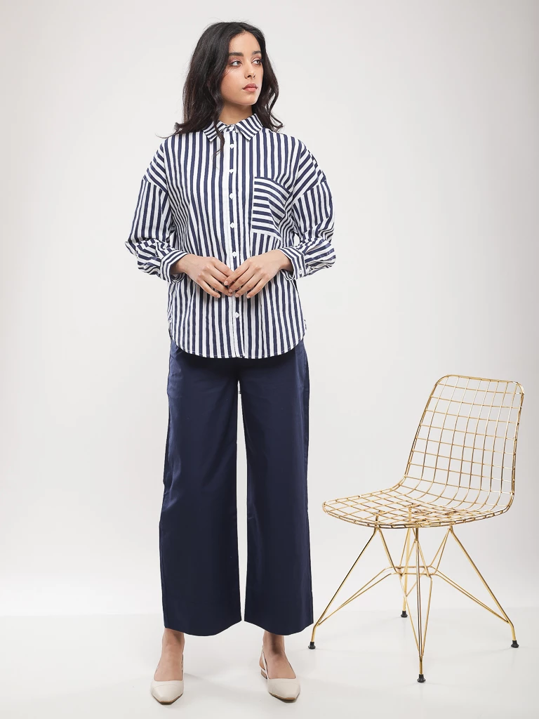 Pantalon large 7/8ème