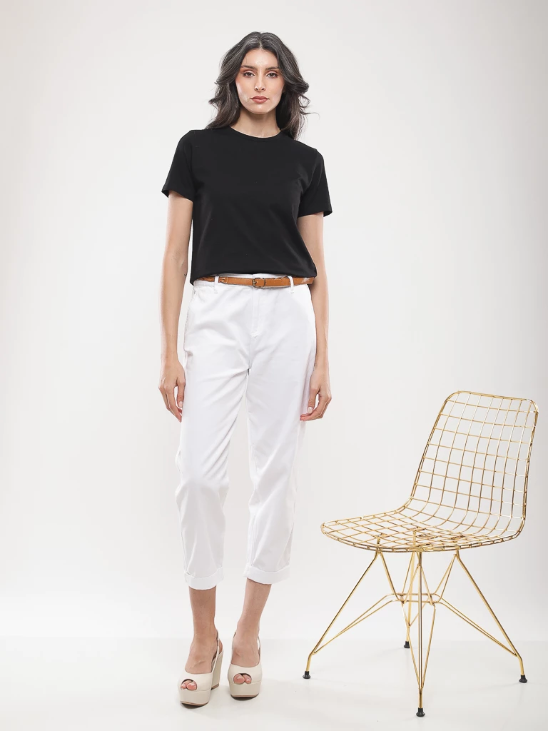 Pantalon chino 7/8ème