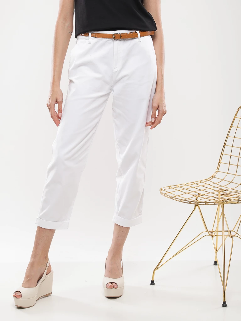 Pantalon chino 7/8ème