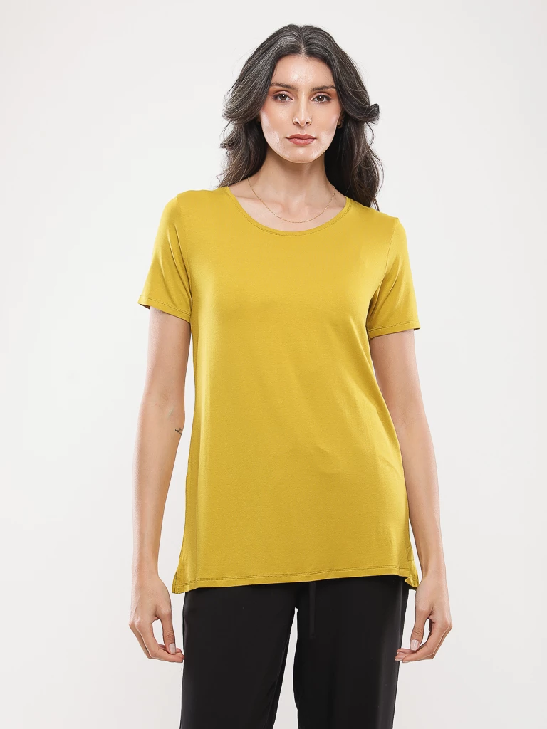 T-shirt long style tunique