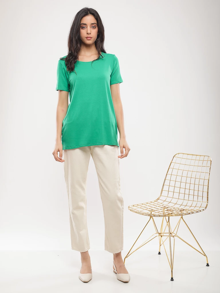 T-shirt long style tunique