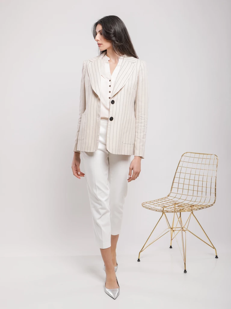 Pantalon cigarette 7/8ème