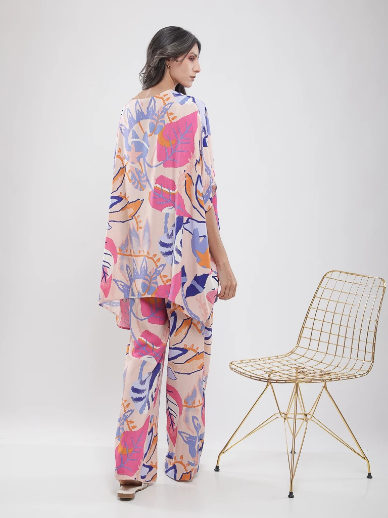 Blouse imprimé tropical