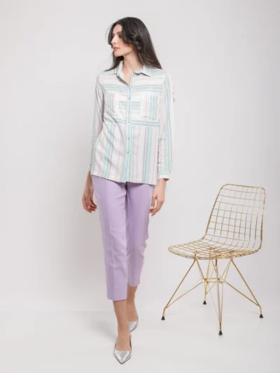 Pantalon de tailleur cigarette 7/8ème