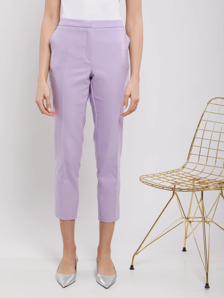 Pantalon de tailleur cigarette 7/8ème