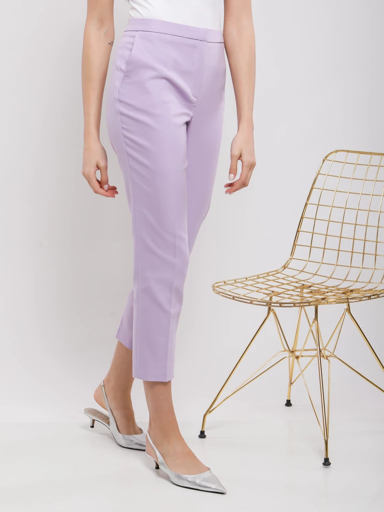 Pantalon de tailleur cigarette 7/8ème