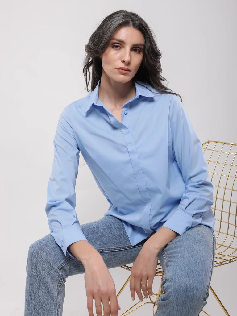 Chemise classique manches longues