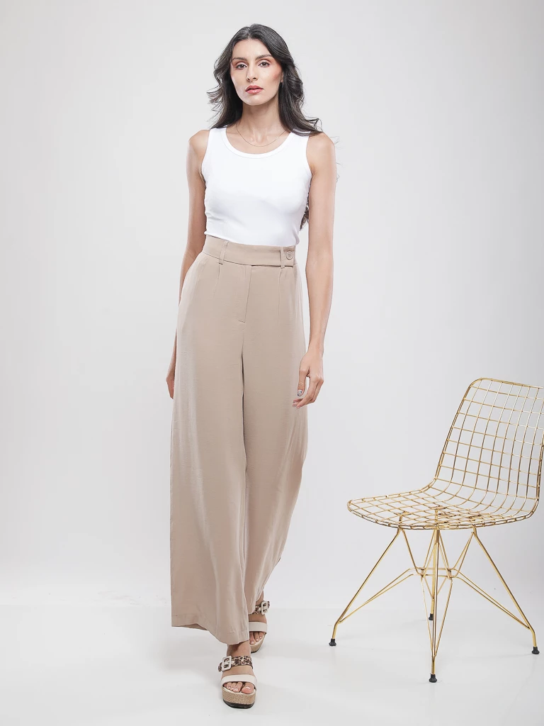 Débardeur ajusté en maille côtelée