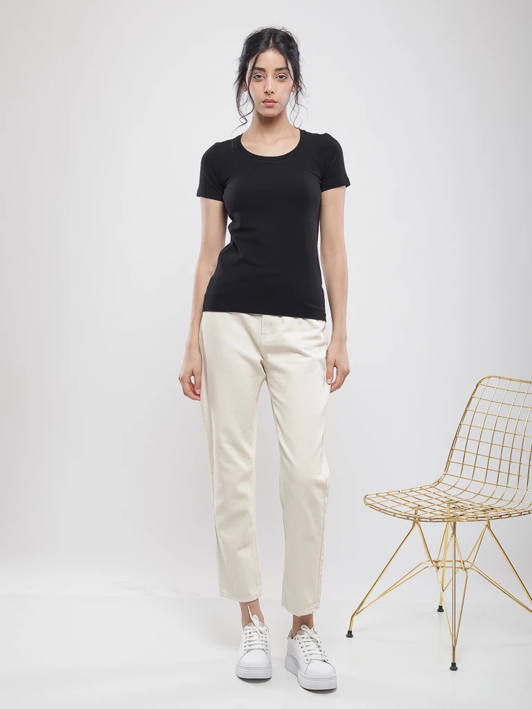 T-shirt ajusté en coton