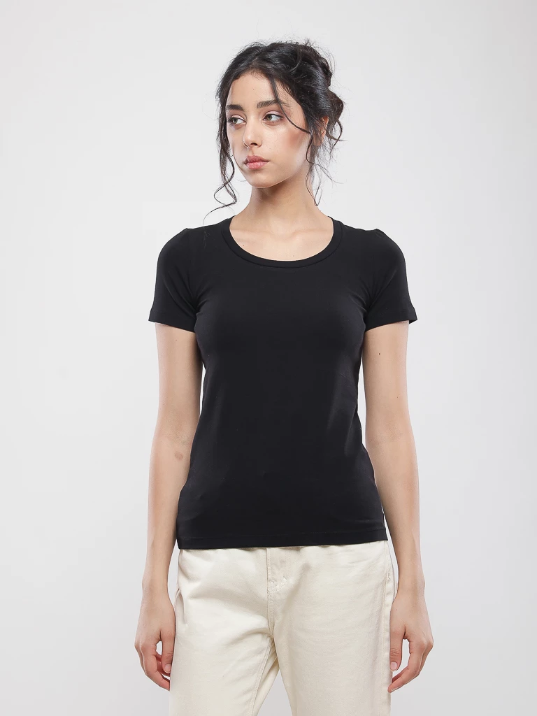 T-shirt ajusté en coton