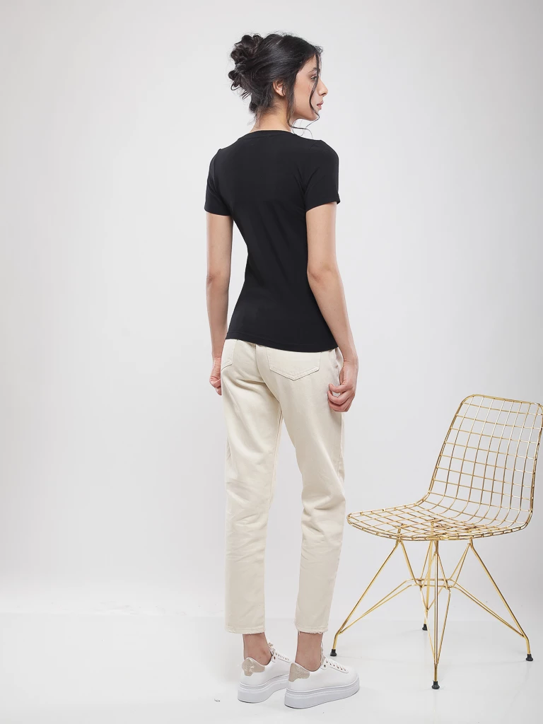 T-shirt ajusté en coton