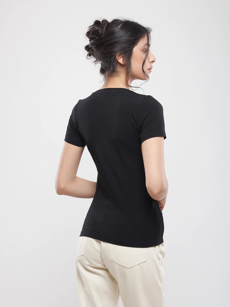 T-shirt ajusté en coton