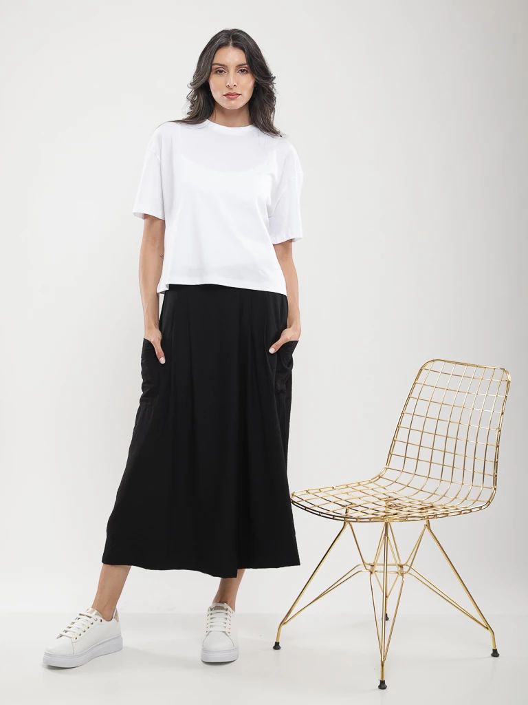T-shirt oversize coton coupe boxy