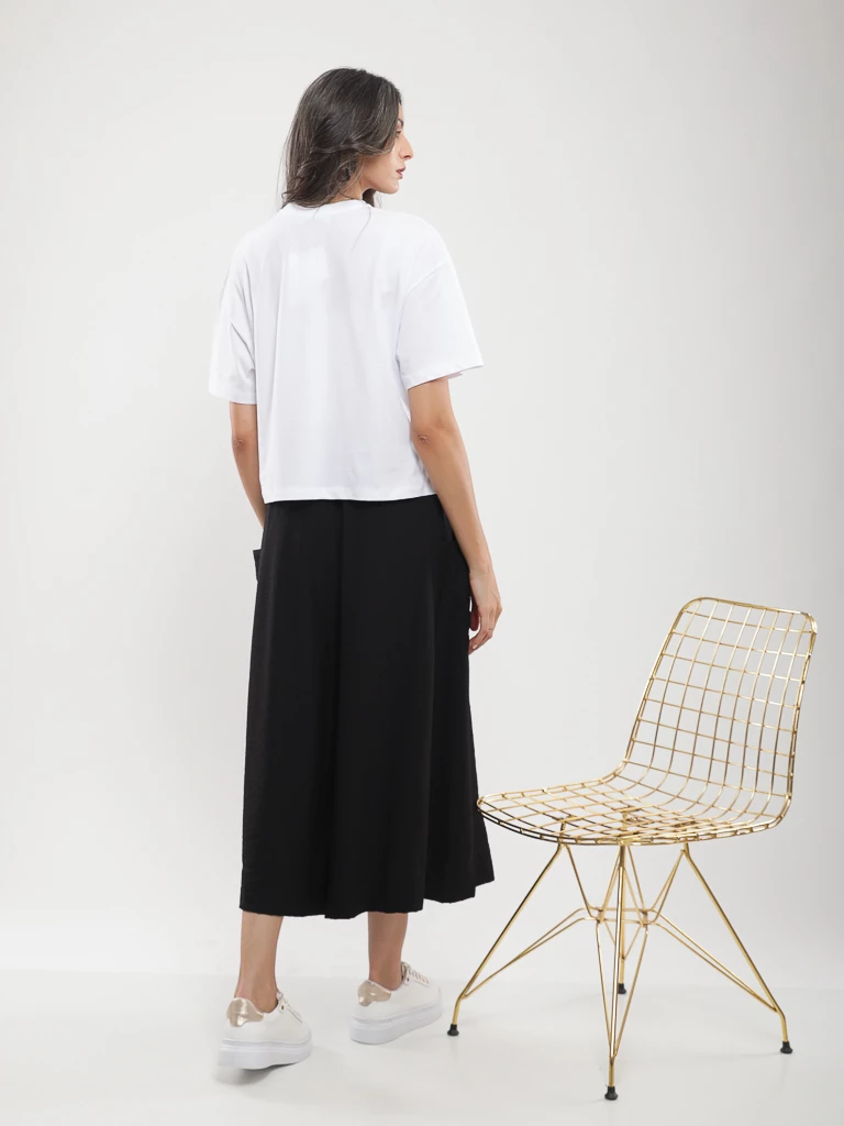 T-shirt oversize coton coupe boxy