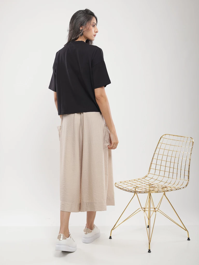 T-shirt oversize à clous