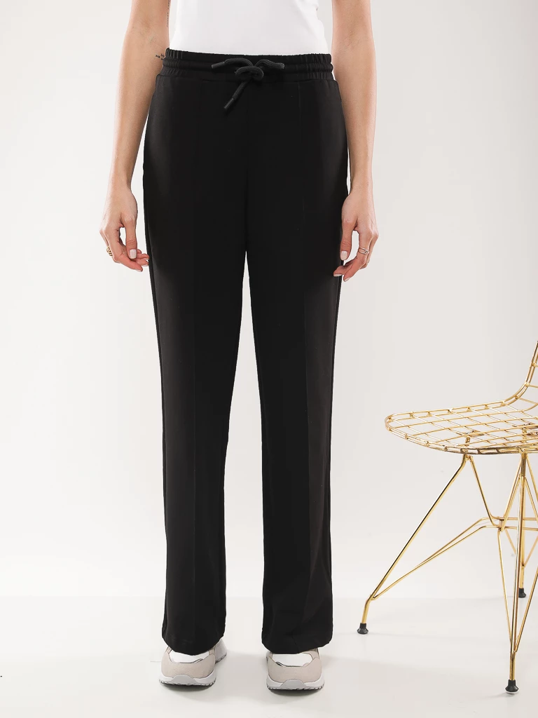 Pantalon large en molleton