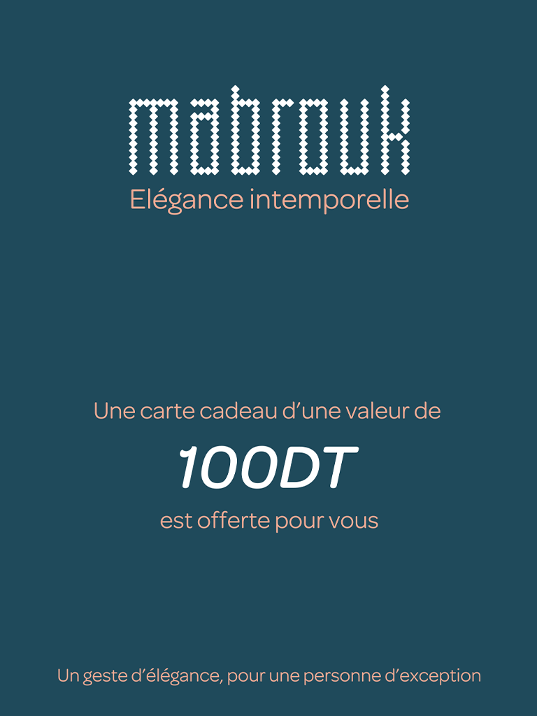 Carte Cadeau - 100 DT