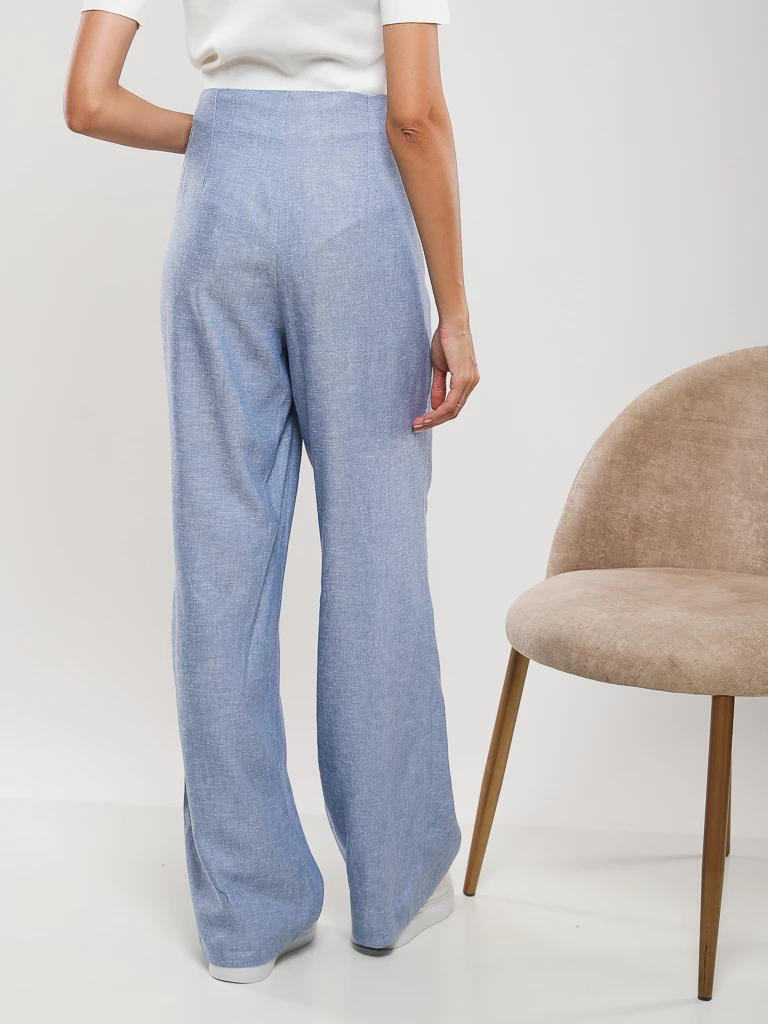 PANTALON LARGE A PINCE