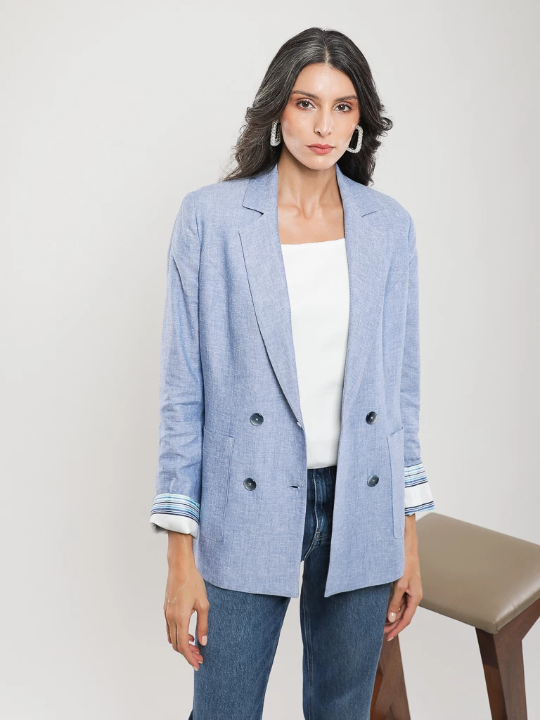 VESTE OVERSIZE LONGUE